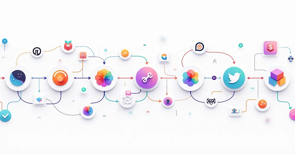 Fluxo automatizado de ferramentas open source conectando etapas de qualificação