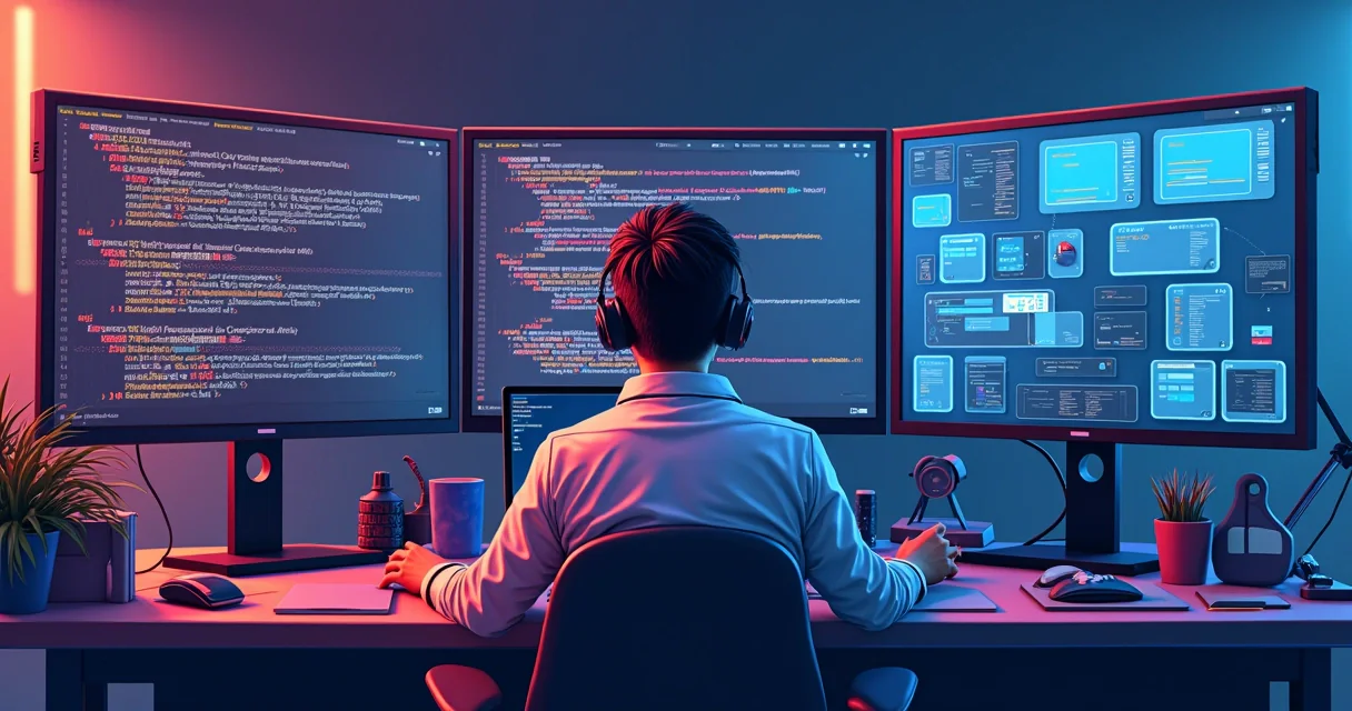 Metodologias diferentes de desenvolvimento de apps, incluindo programação, low-code e no-code
