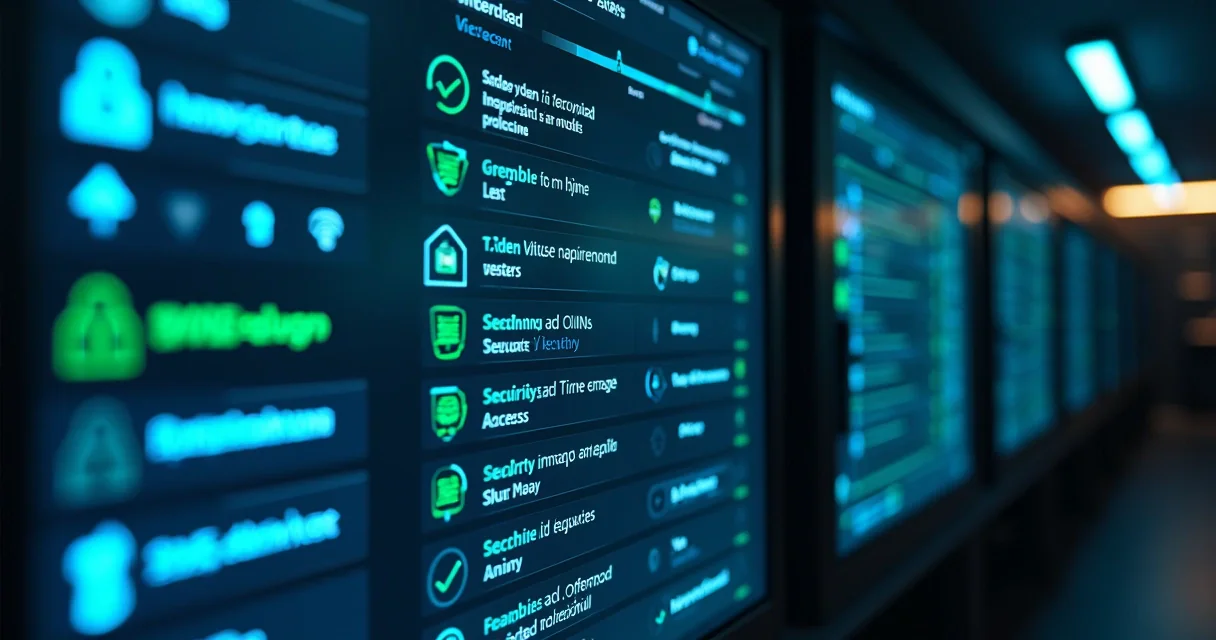 Painel mostrando alertas de segurança em ambiente de nuvem